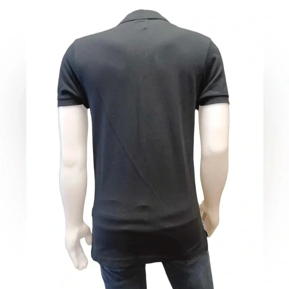 Dockers Black  Polo Short Sleeve Top Size Medium - Picture 3 of 6